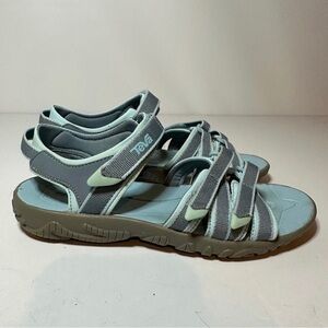 Teva Tirra 1019395Y Sandal Womens 4 Alaskan Blue Strappy Hikiing (166 Box 20)